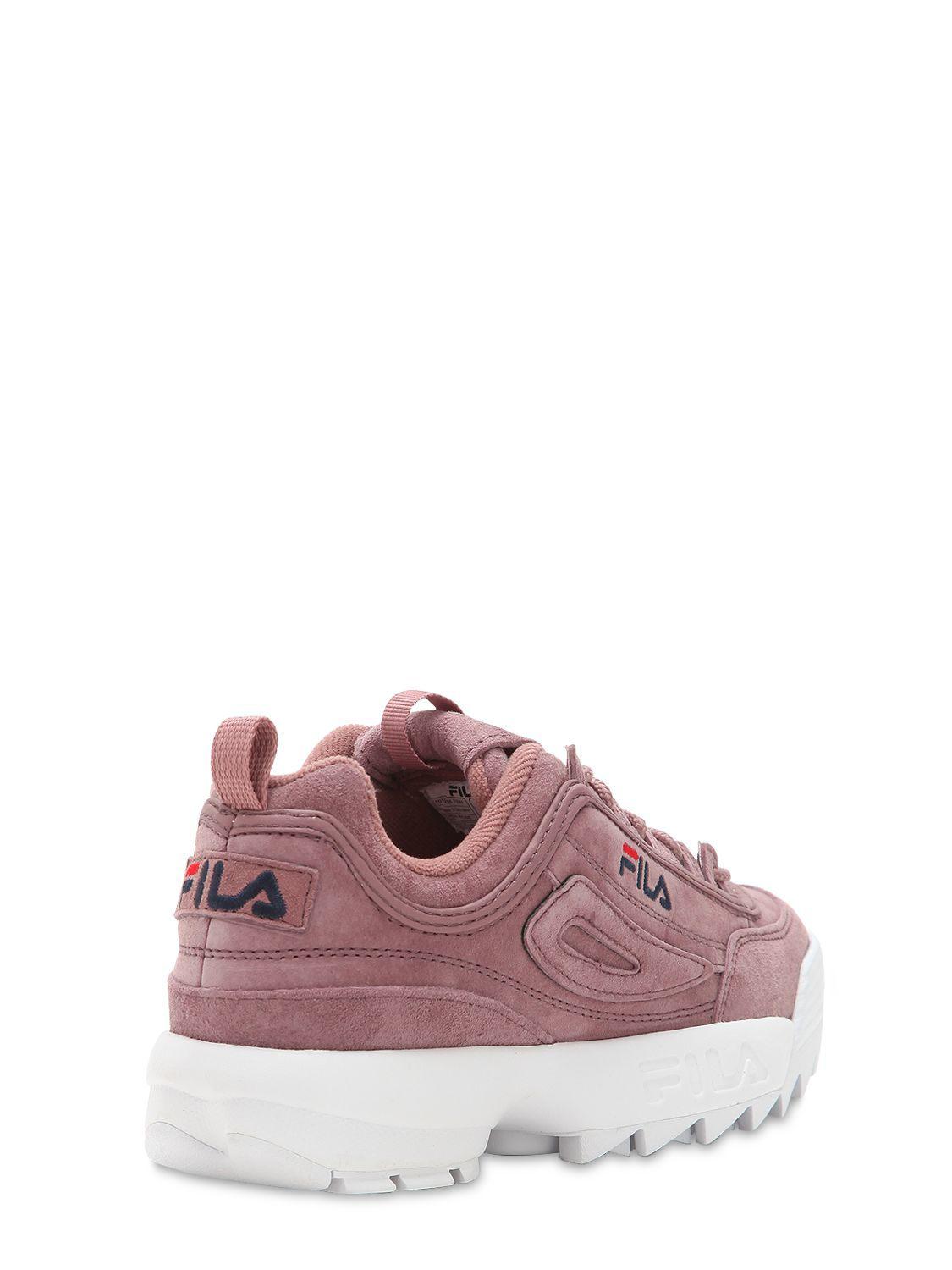 fila disruptor suede