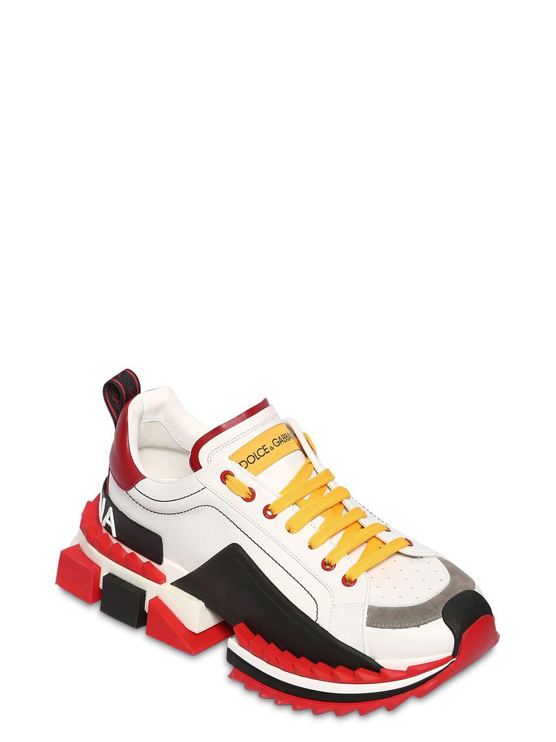 Dolce Gabbana Multi colored Super King Sneakers for Men Lyst Canada