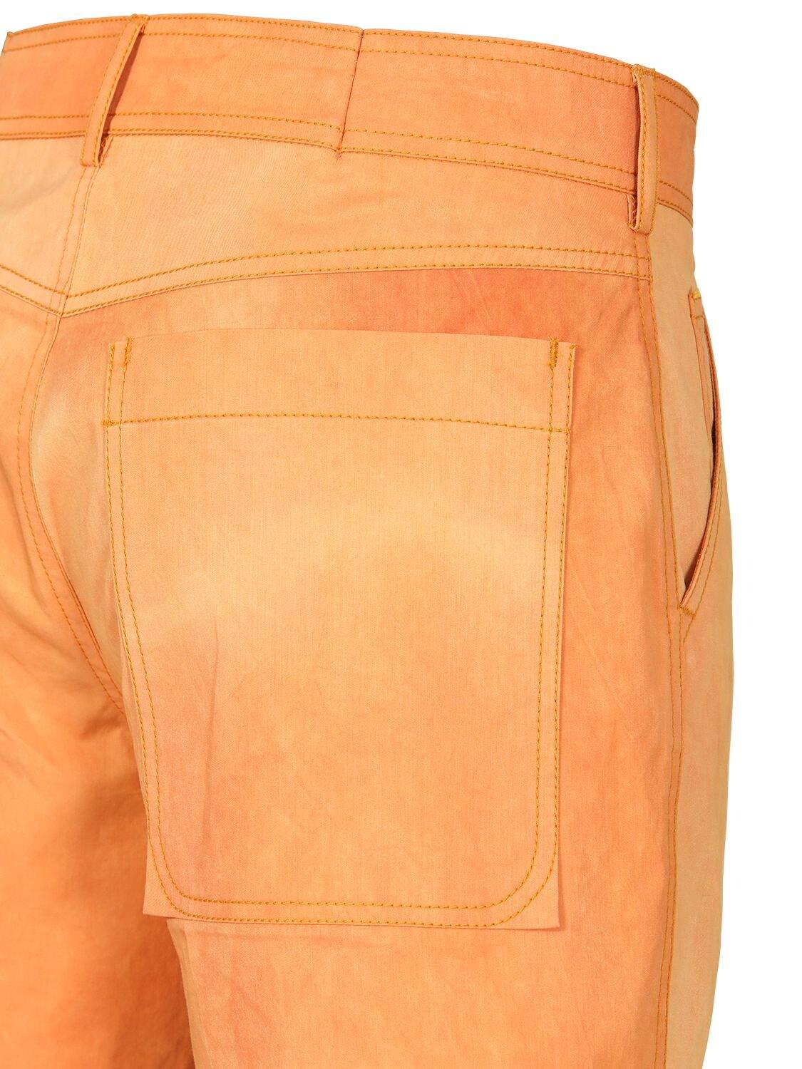 cotton canvas shorts