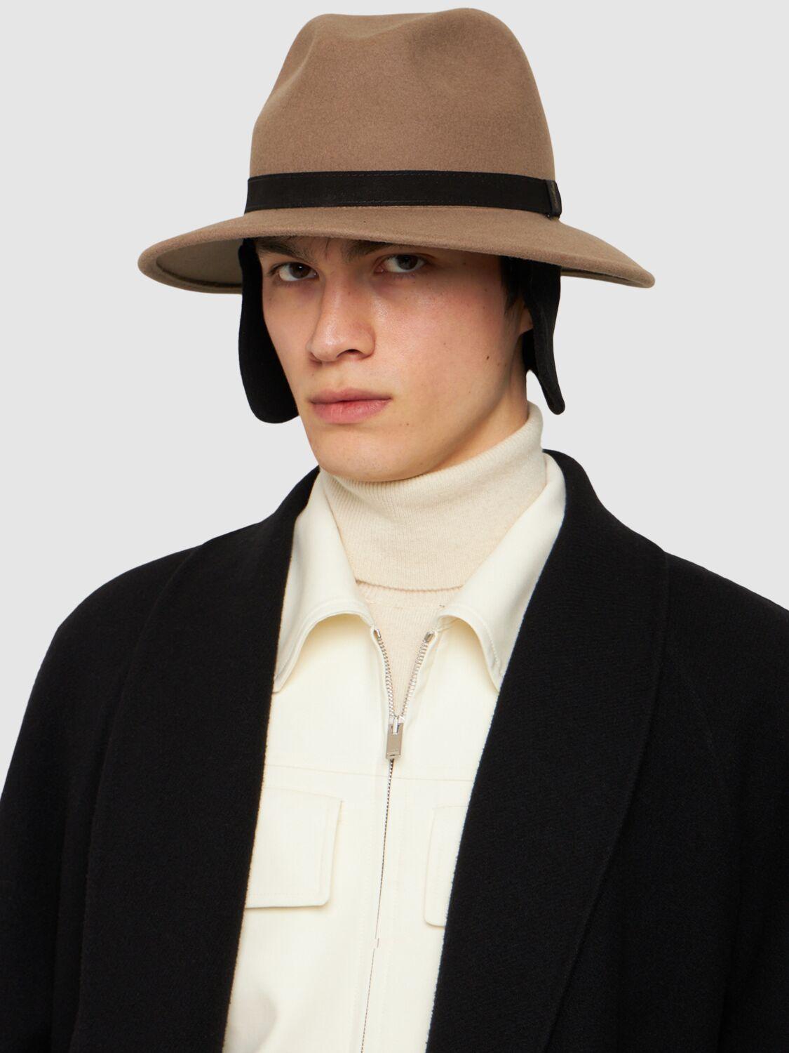 Borsalino ブラウン ウールハット （Borsalino ブラウン ウール