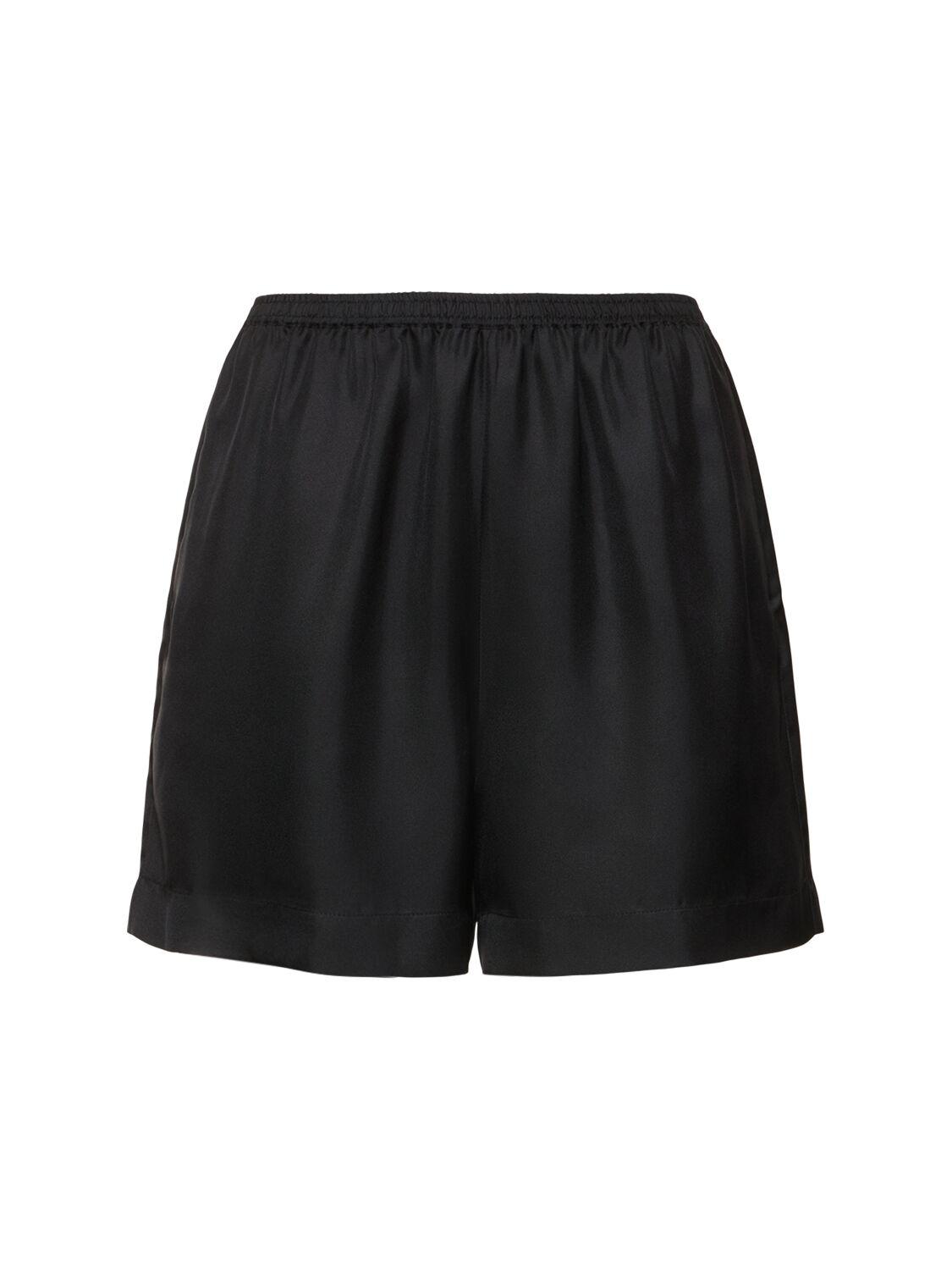 【関税込み】Loulou de Saison ブラック Zinia ショートパンツ レディース Loulou de Saison ハーフパンツ | オンラインセール