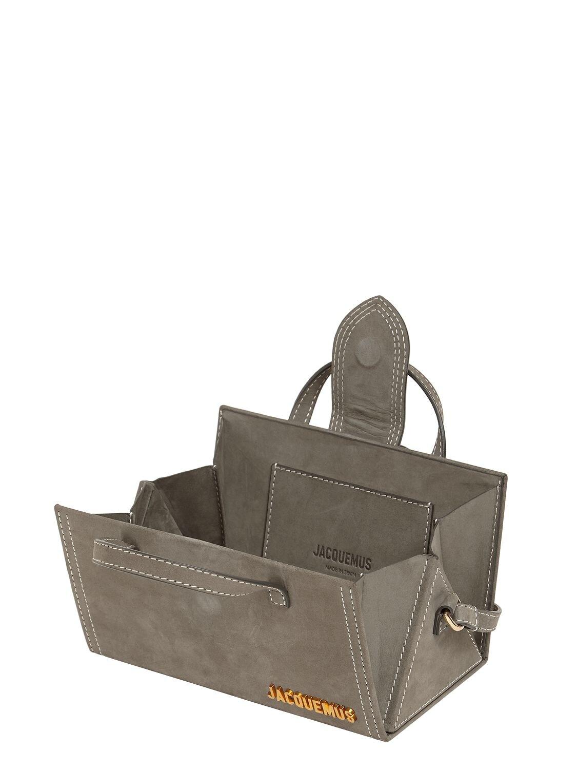 jacquemus le porte lunettes suede bolsa