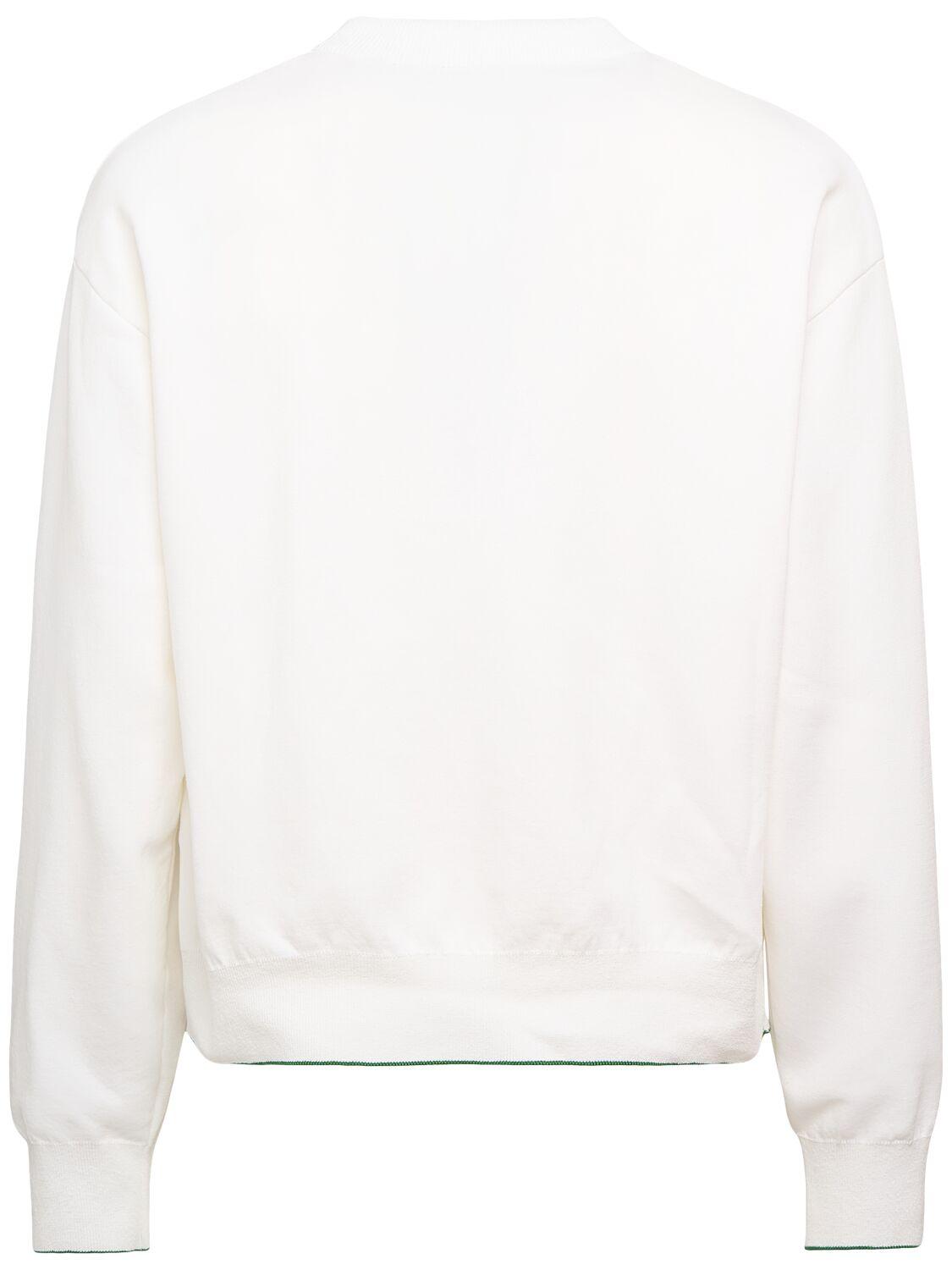 Jacquemus La Maille Venice Cotton Blend Ls T-Shirt in