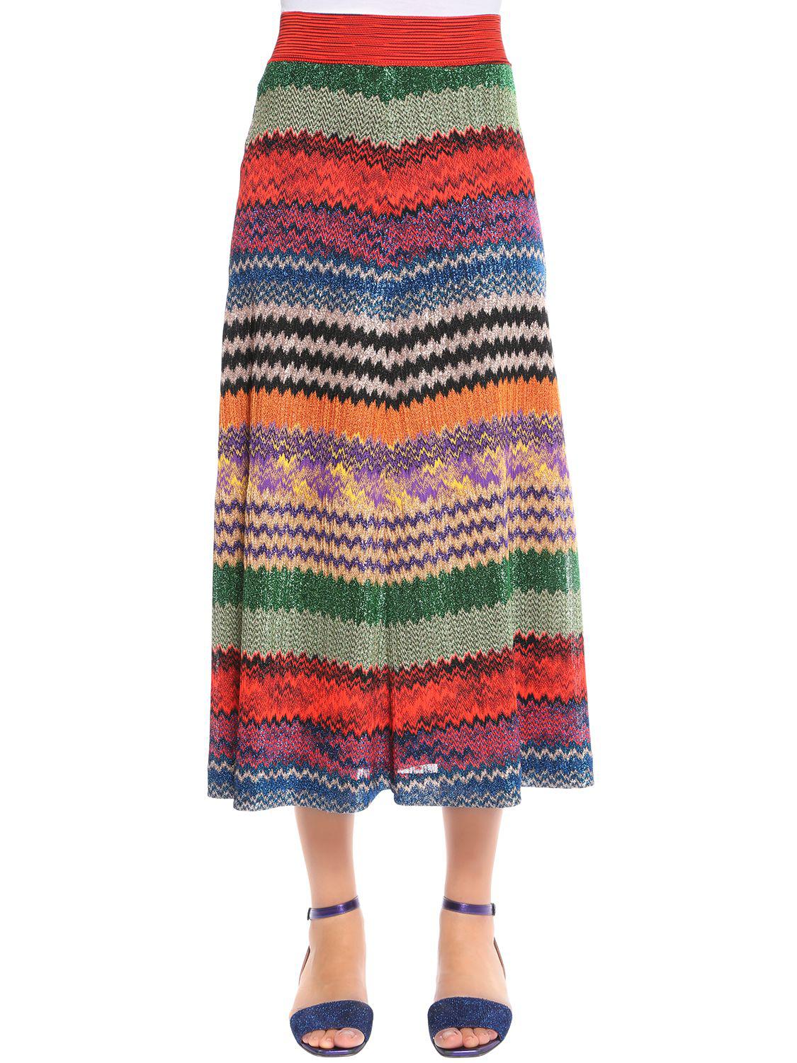 missoni midi skirt