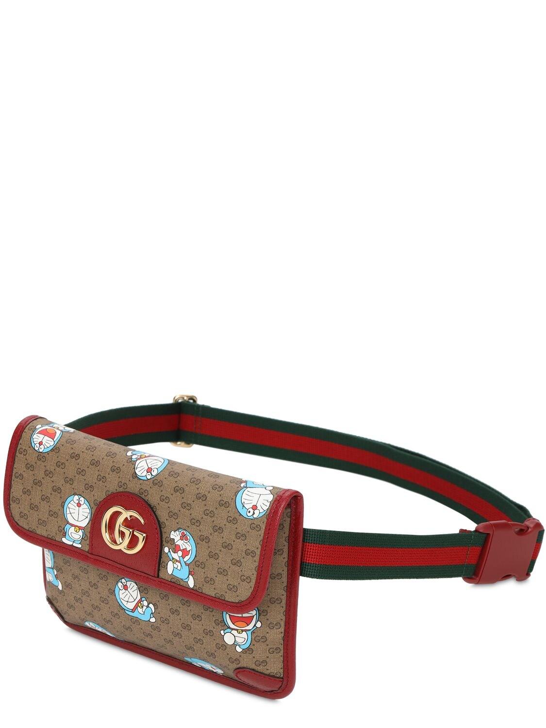 gucci doraemon belt bag
