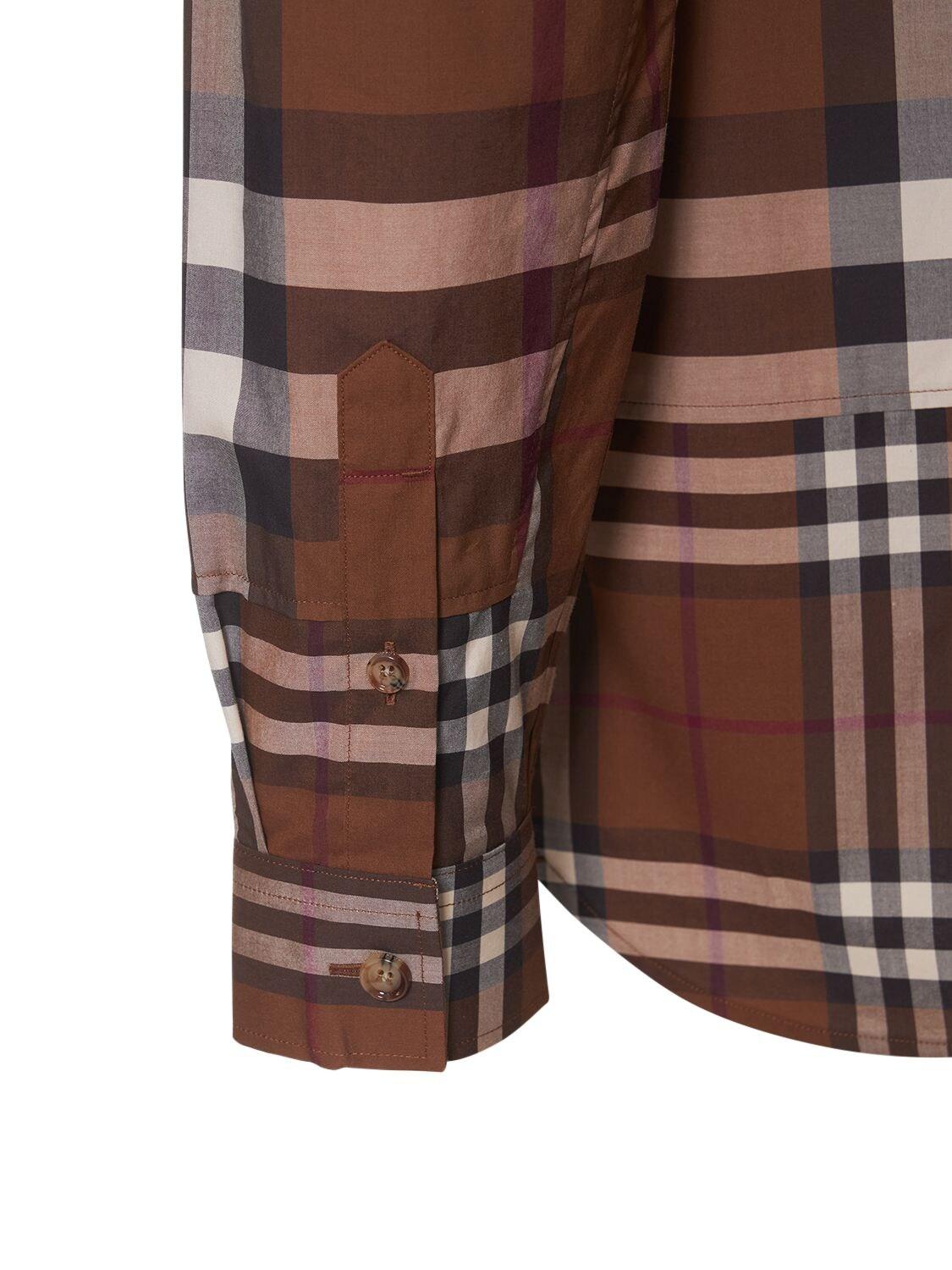 Burberry Shirt in Brown for Men | Lyst