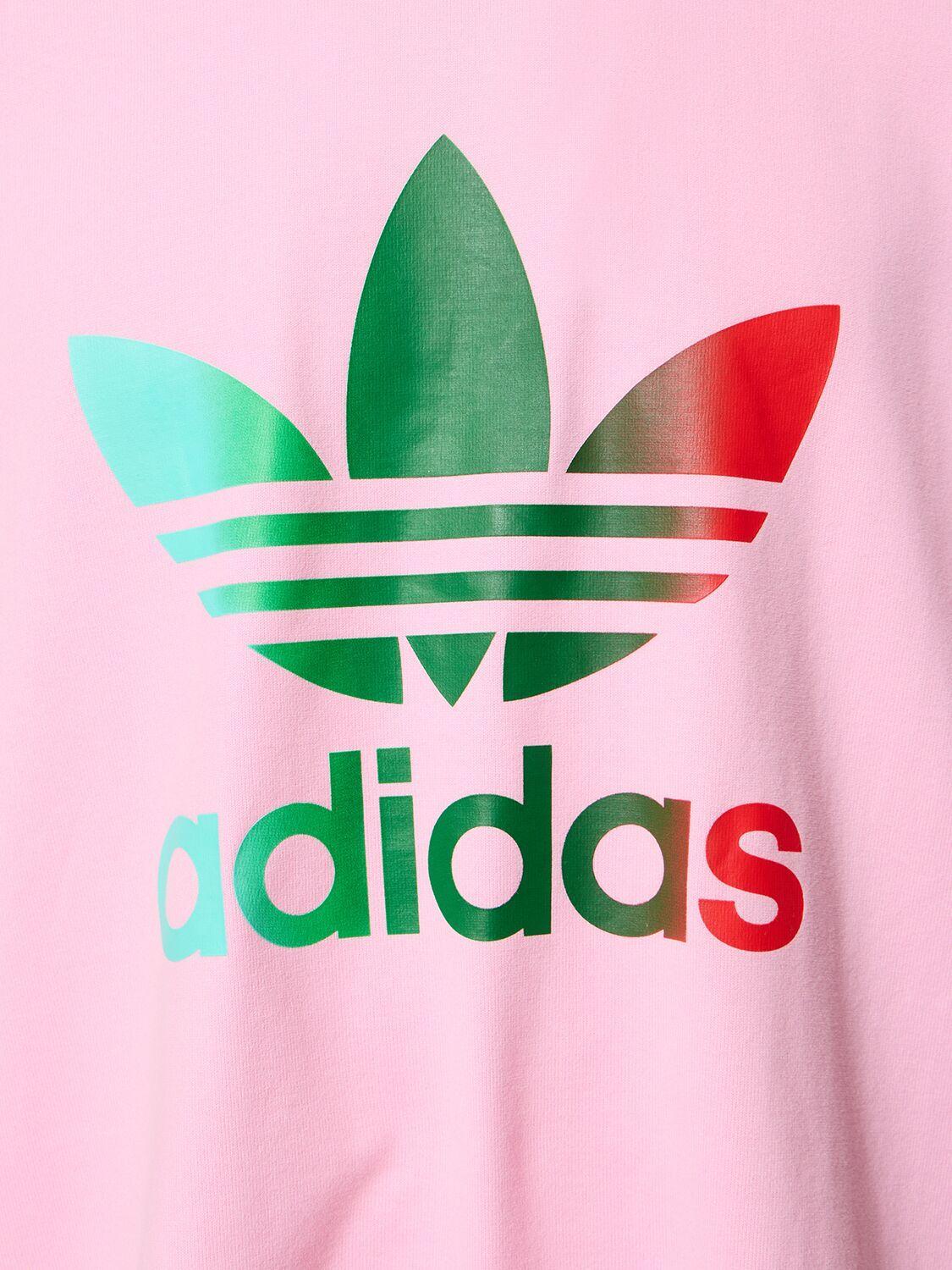 adidas Originals Trefoil Logo T-shirt in Pink for Men | Lyst