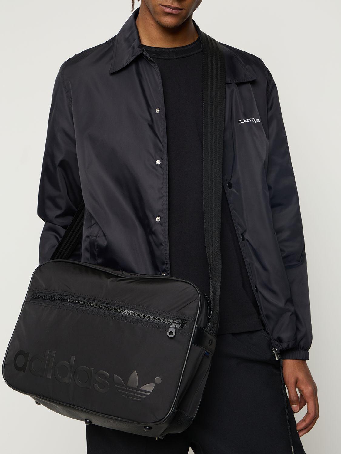 adidas Originals Airliner Shoulder Bag in Black for Men | Lyst