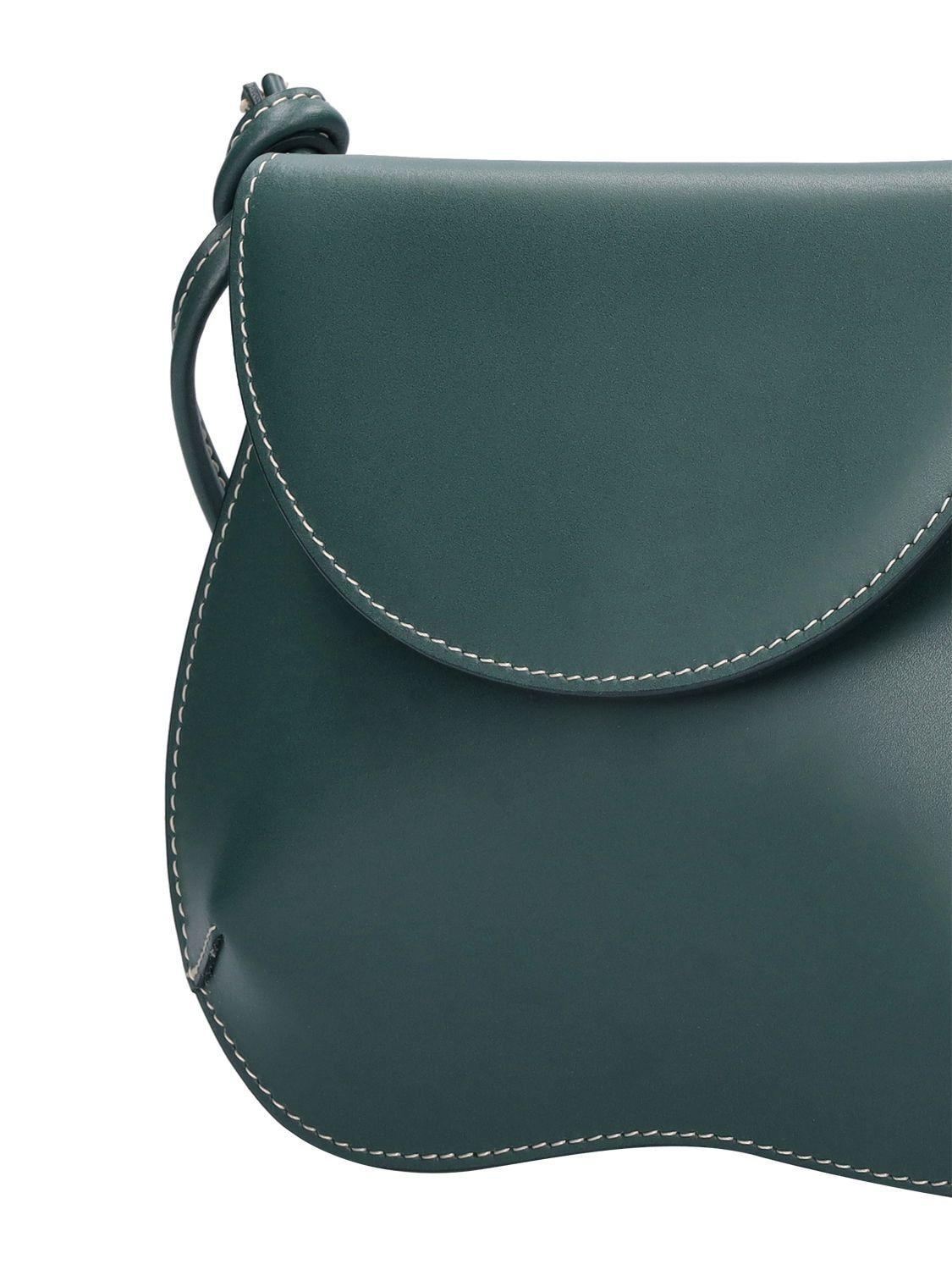 Little Liffner Pebble Mini Leather Shoulder Bag in Blue | Lyst