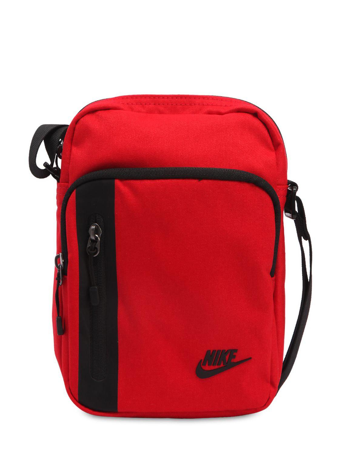 Nike Synthetic Tech Crossbody Bag in Red for Men | Lyst Canada