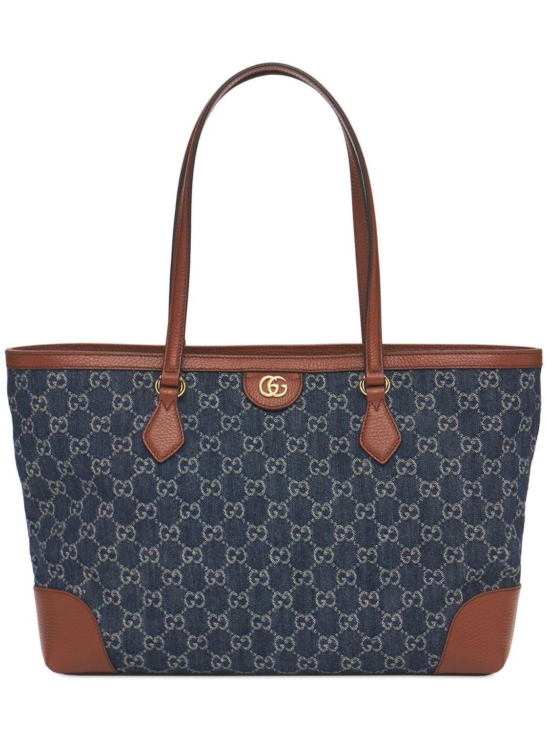 Vintage Gucci Monogram Logo Tote Bag – Recess