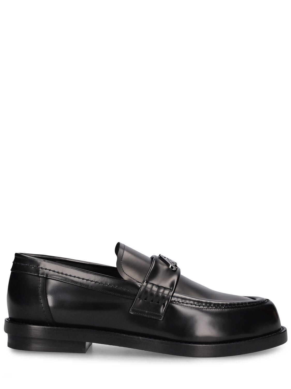 shop on clearance Alexander McQueen Men s Black Seal Leather