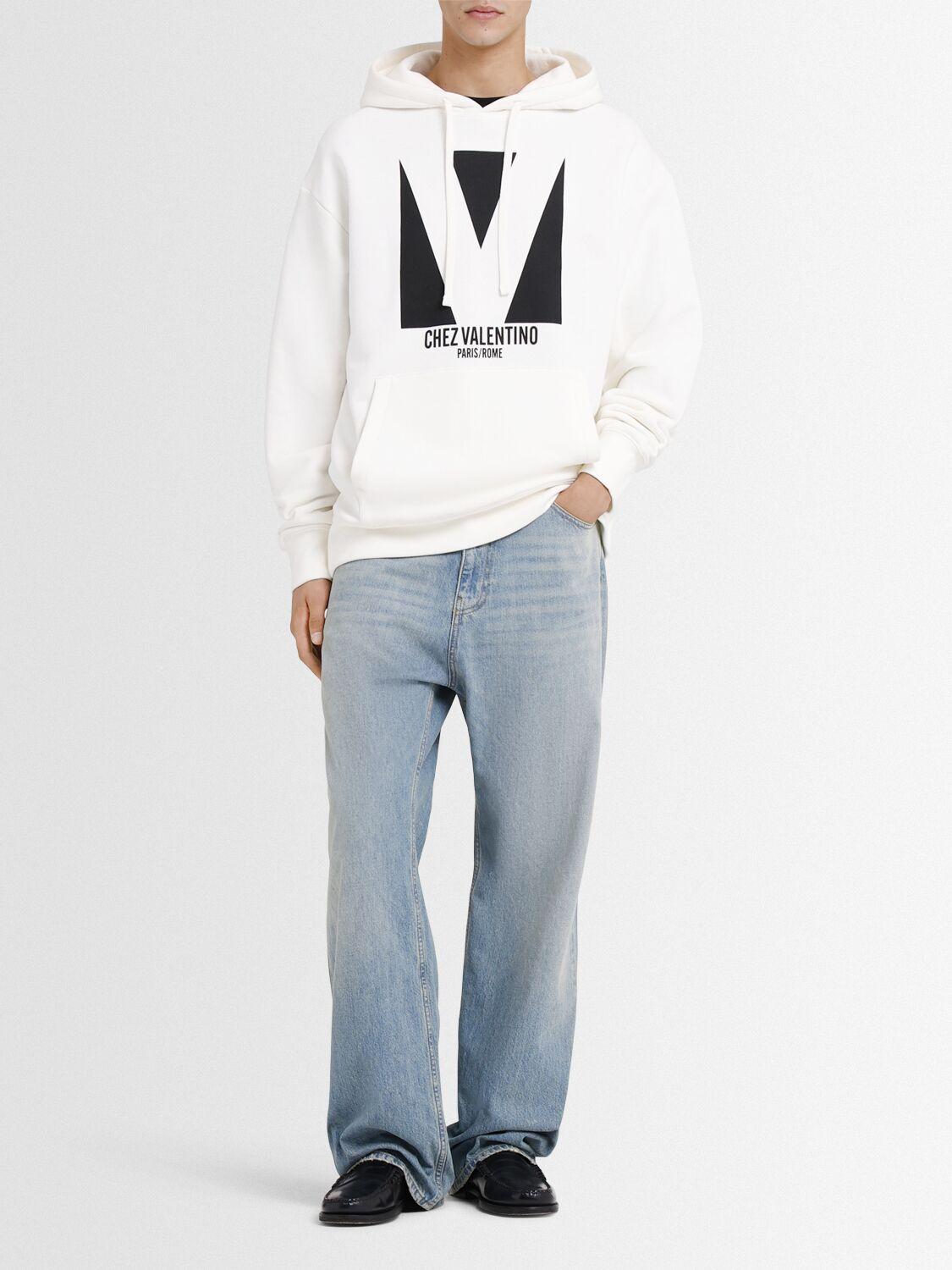 VALENTINO ホワイト パーカー VALENTINO ホワイト パーカー