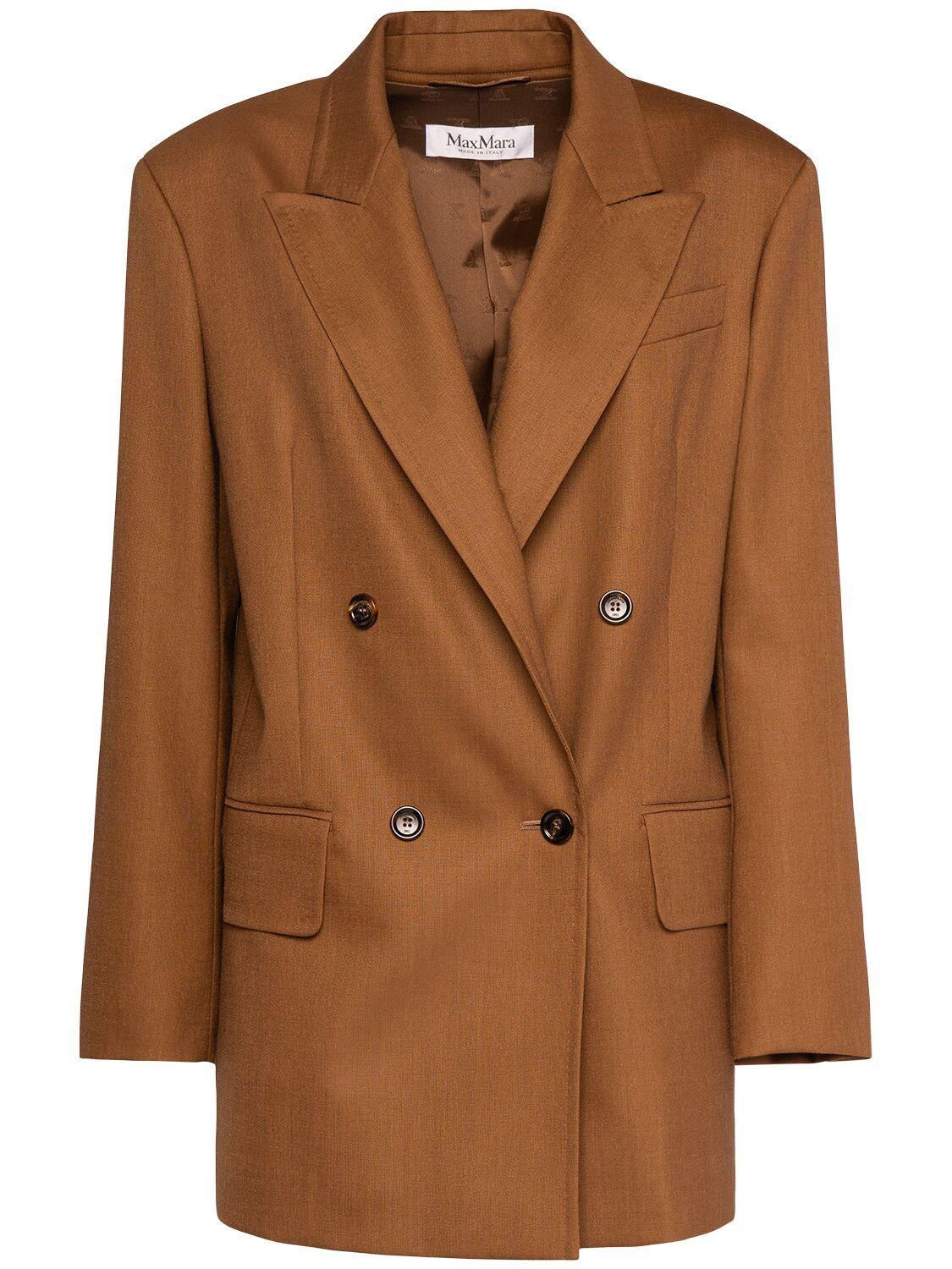 上質★ Max Mara Palanca ウールブレンドブレザー 上質☆ Max Mara Palanca ウールブレンドブレザー ジャケット
