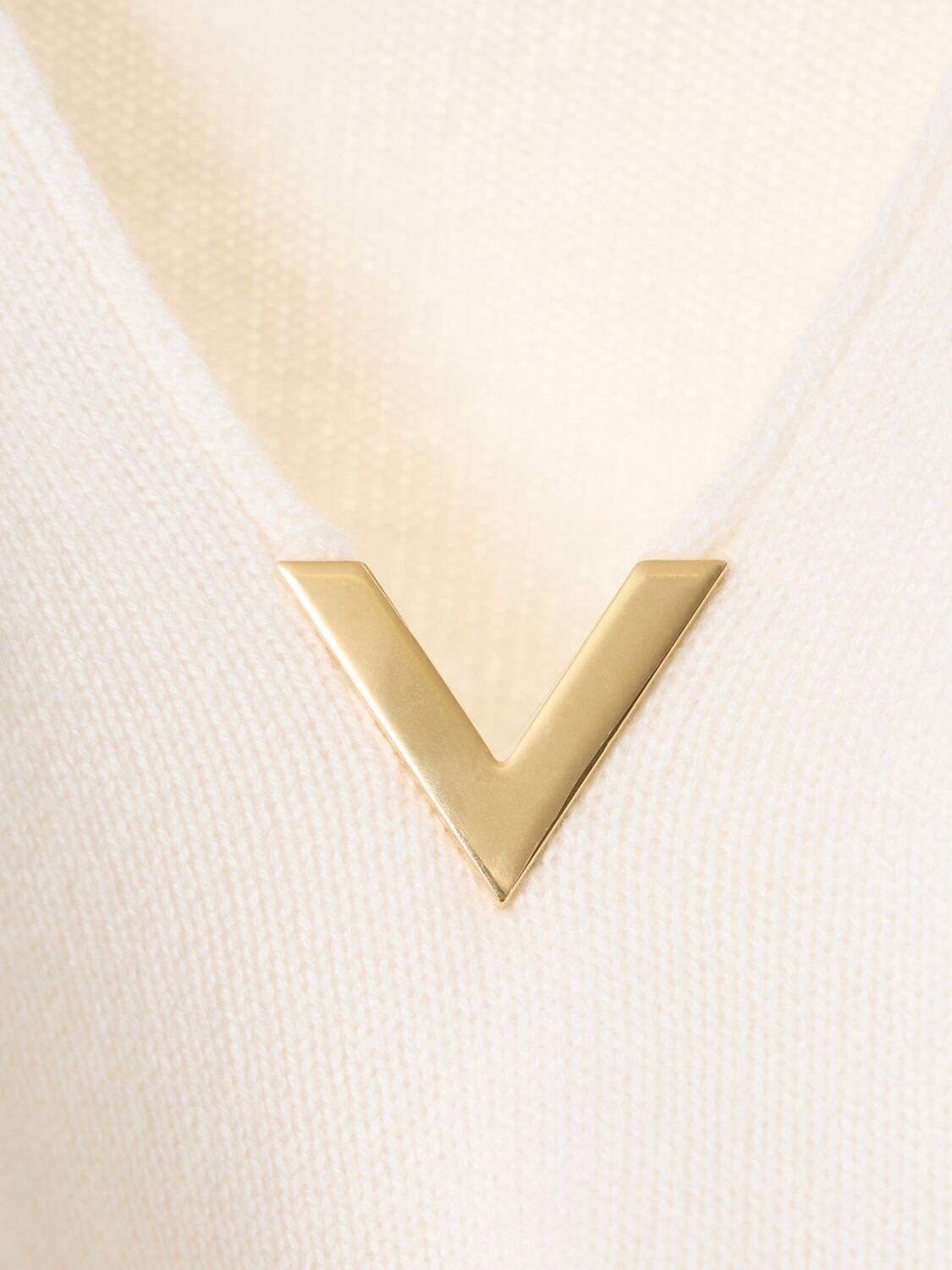 Valentino カシミアニット・セーター ホワイト | Lyst