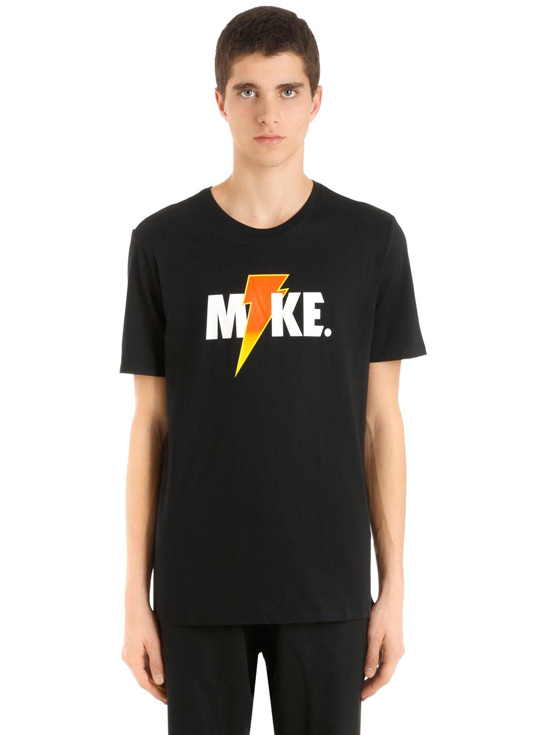 Nike Jordan X Gatorade Like Mike T-shirt in Black for Men | Lyst