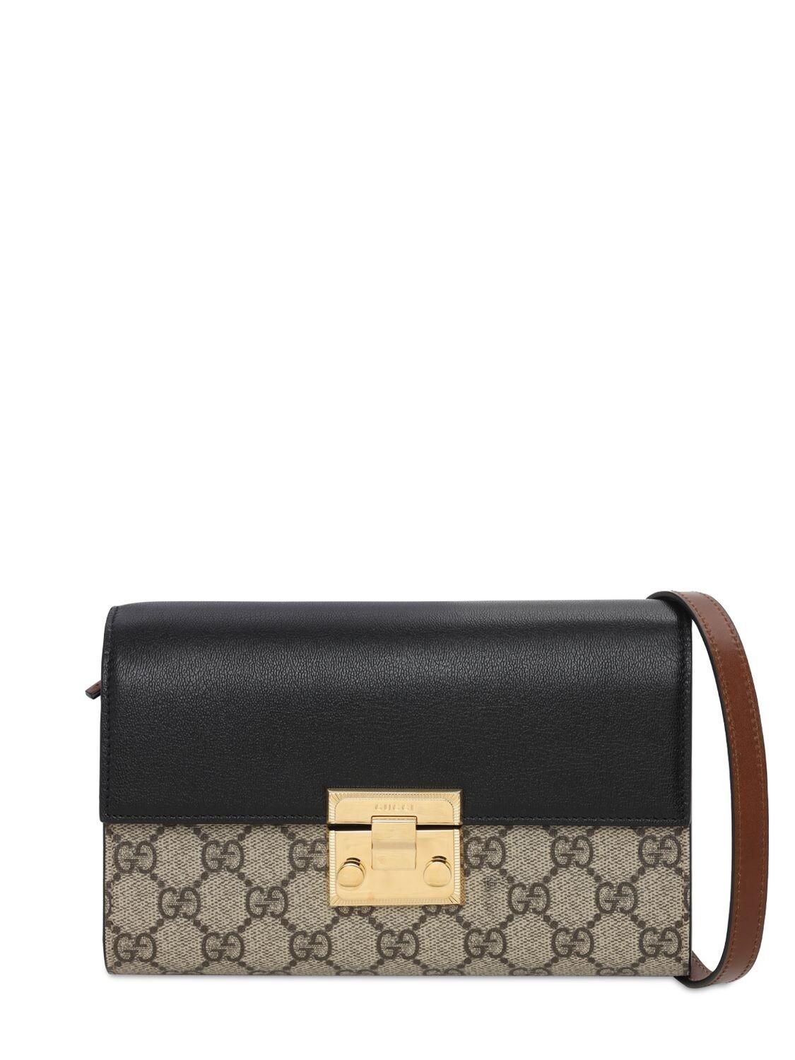 Gucci Padlock Mini Bag in Natural Lyst