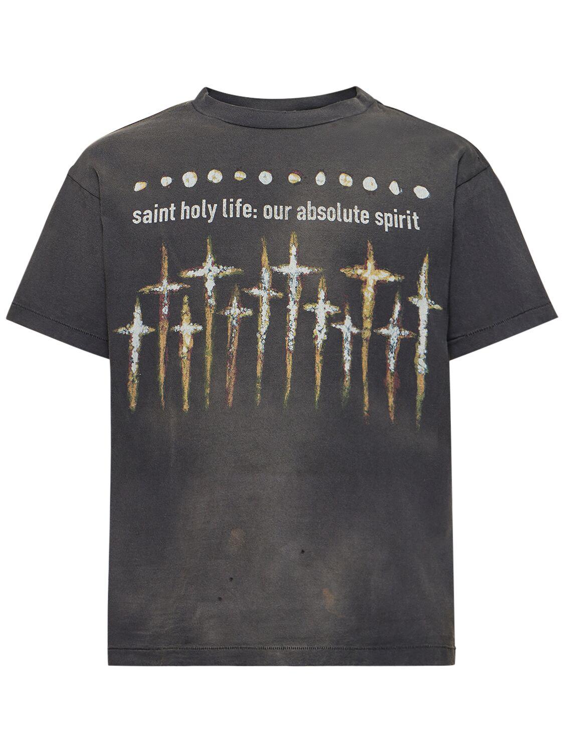 SAINT MICHAEL 22SS TEE Tシャツ SAINT MICHAEL セントマイケル 22SS 日本製 SS TEE MX6 グラフィックT