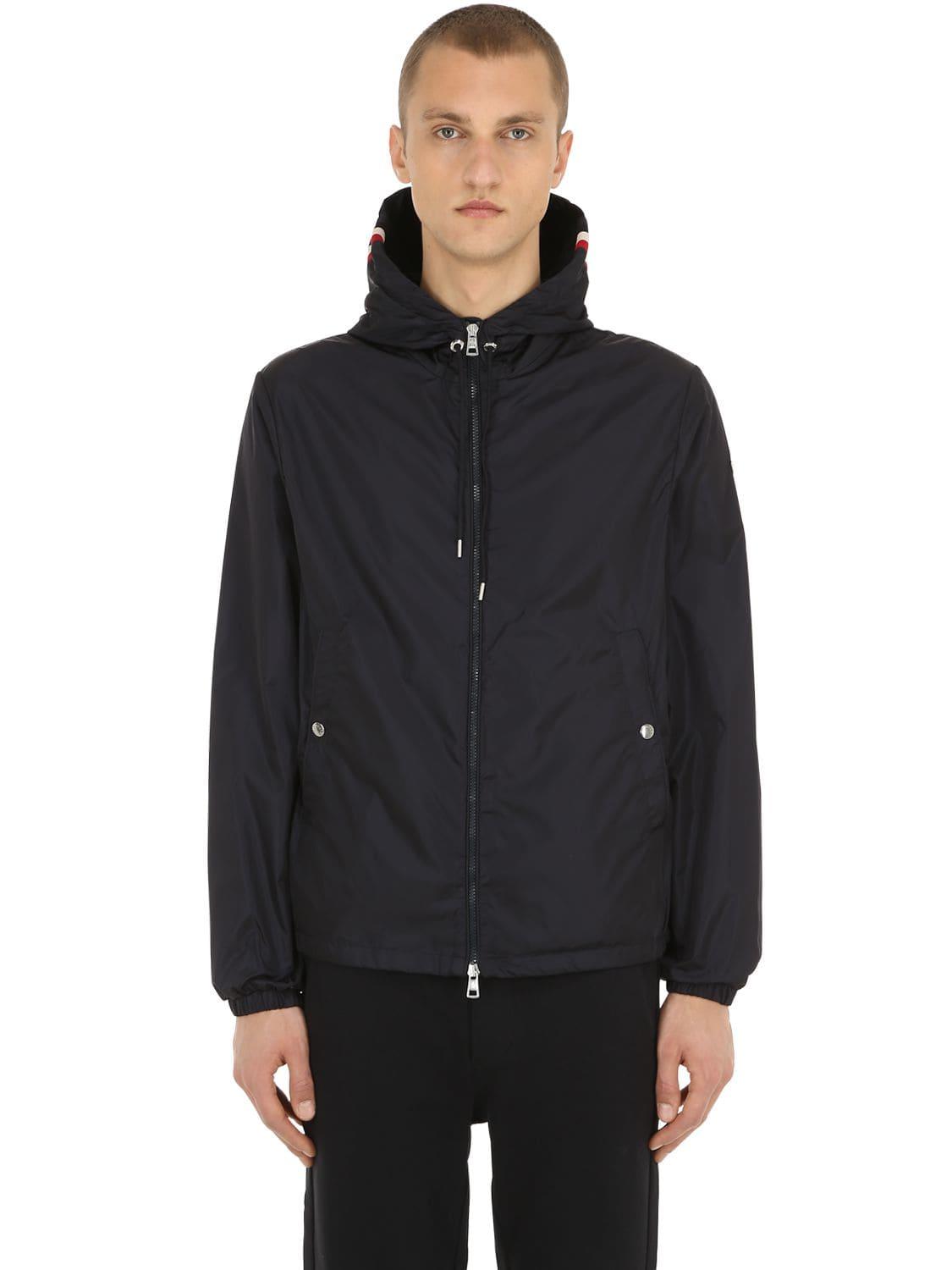Moncler Synthetic Grimpeurs Nylon Tech Casual Jacket in Navy (Blue) for ...