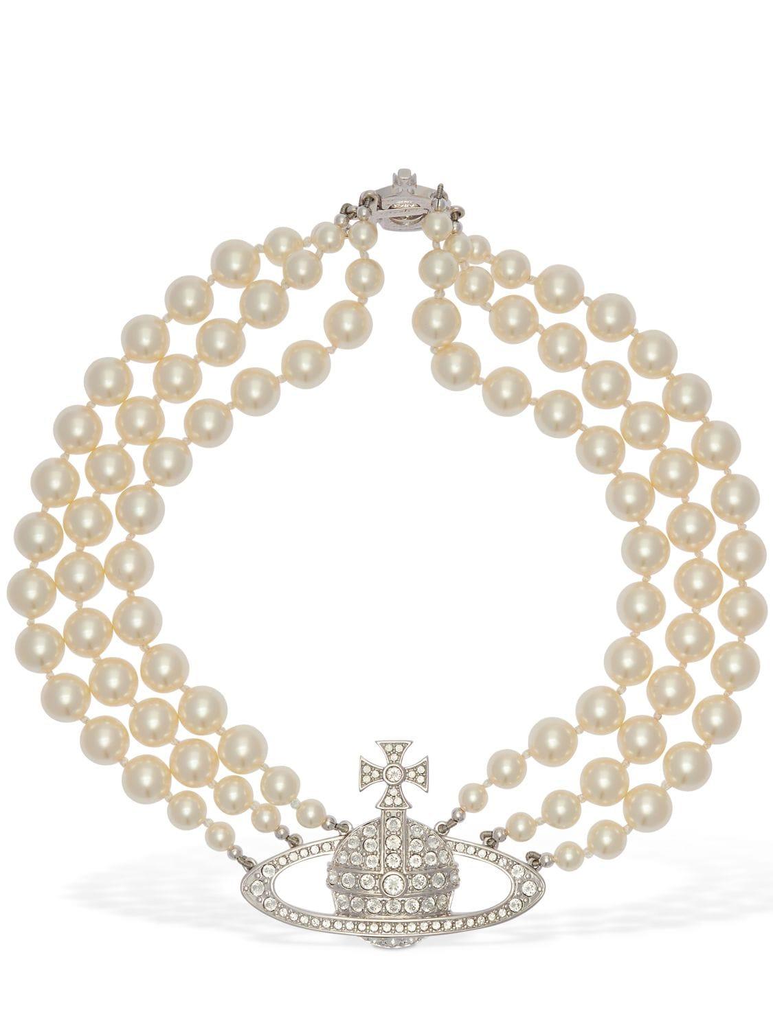Collier En Perles D'Imitation Vivienne Westwood | Lyst