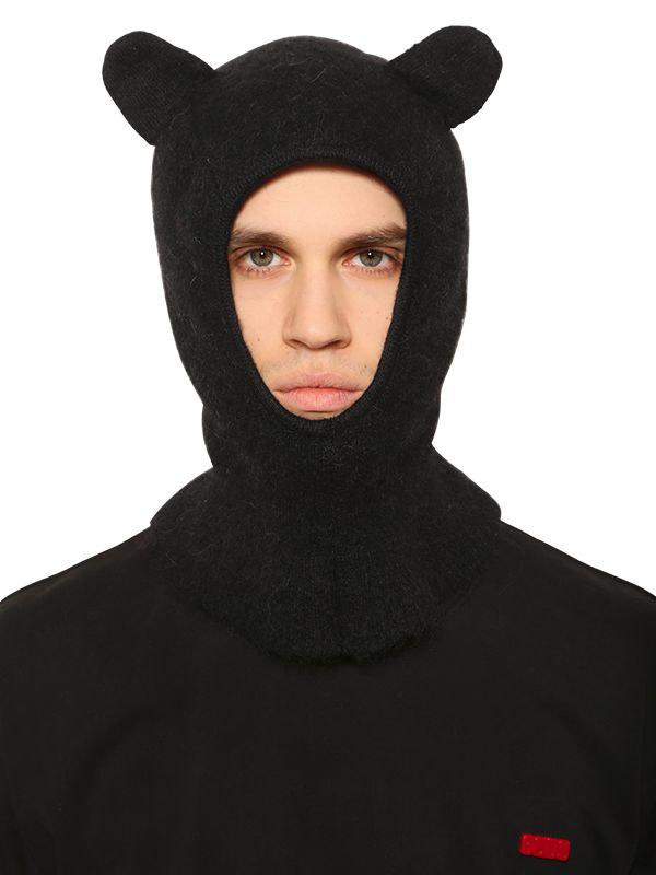 Gcds Mickey Mouse Ears Mohair Balaclava 