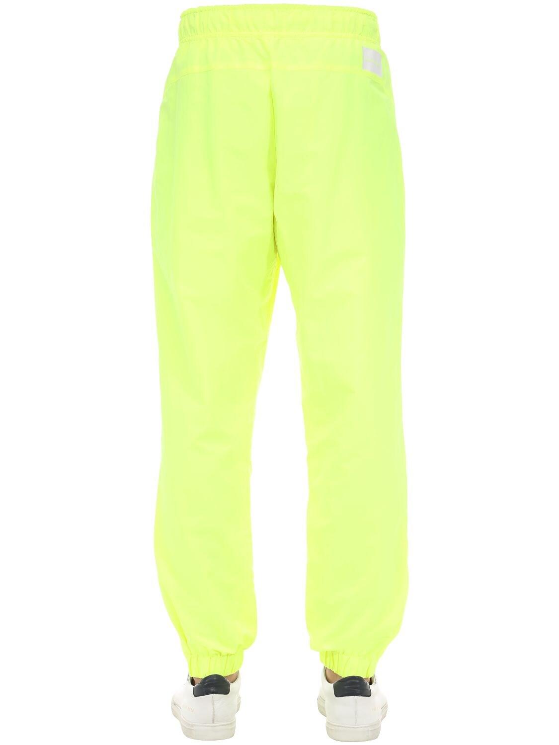 lime green track pants