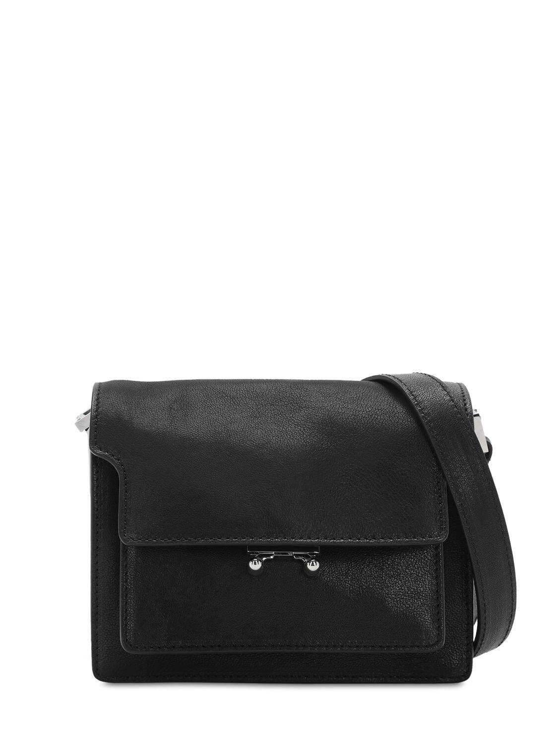Marni Black Mini Trunk Soft Bag