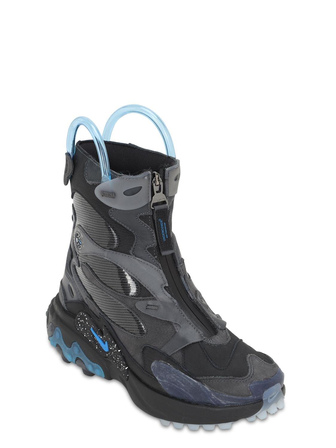 Pardon Knorrig lekkage Nike X Undercover React Boot in Black for Men | Lyst