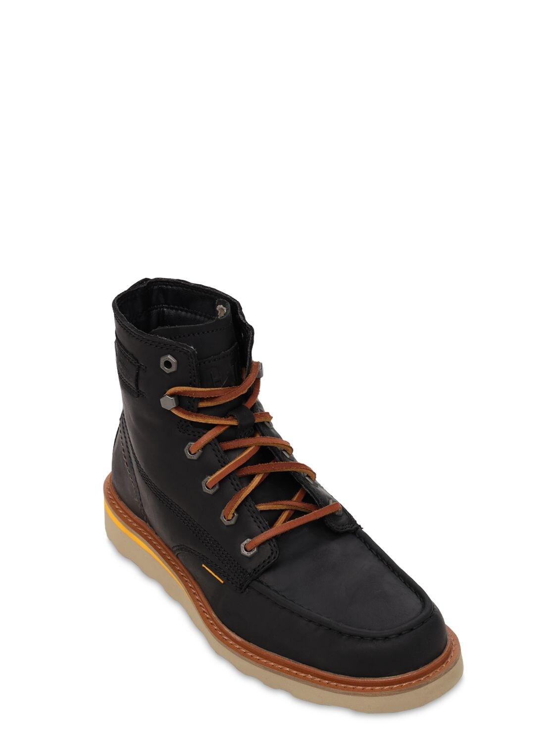 Clothes, Shoes & Accessories Men's Caterpillar Jackson Mid Leather Upper  Breathable Boots in Black Men's Clothing, Shoes & Accessories RD5728902