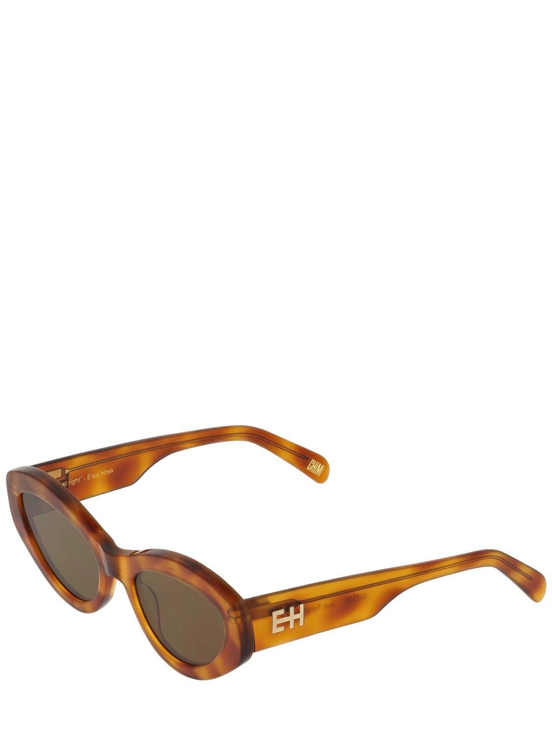 Chimi Elsa Hosk Just Right Acetate Sunglasses in Brown | Lyst