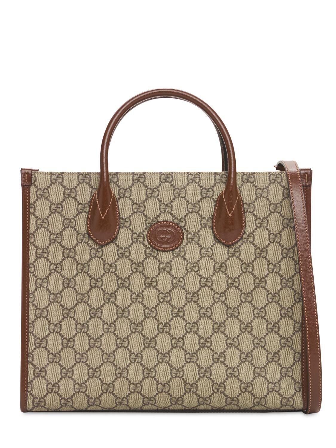 gucci small gg supreme tote