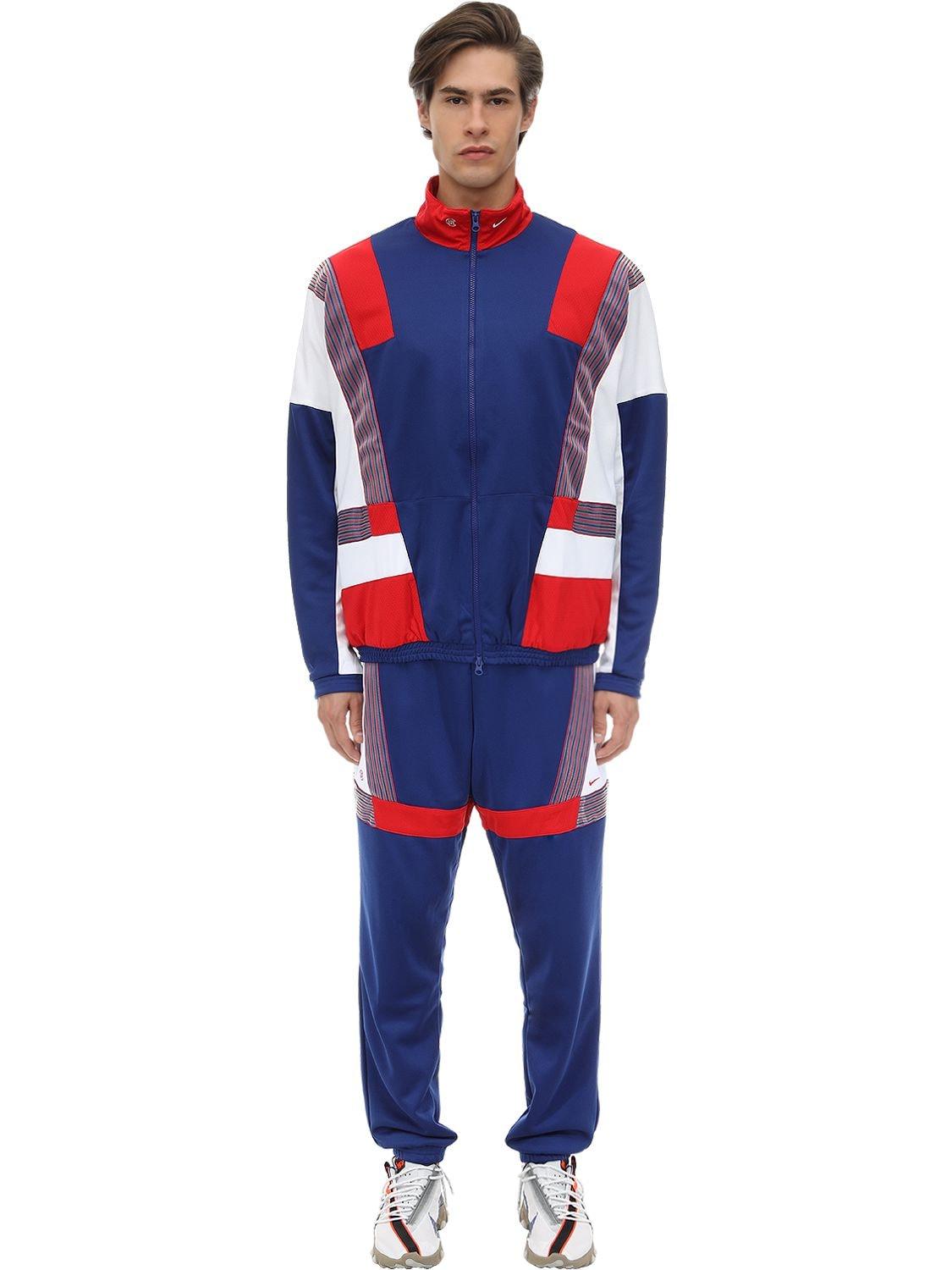Nike M Nrg X Woven Techno 2 Piece Tracksuit in Blue for Men | Lyst