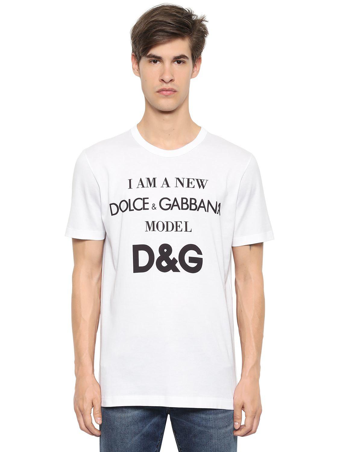 i am a new dolce and gabbana model