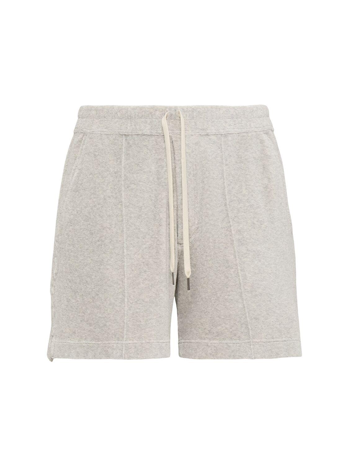 ショートパンツ TOM FORD CASHMERE AND SILK BERMUDA TOM FORD logo-waistband Silk Shorts | Black | FARFETCH