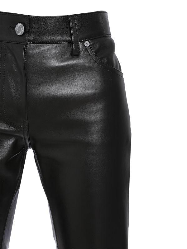 calvin klein 205w39nyc leather pants