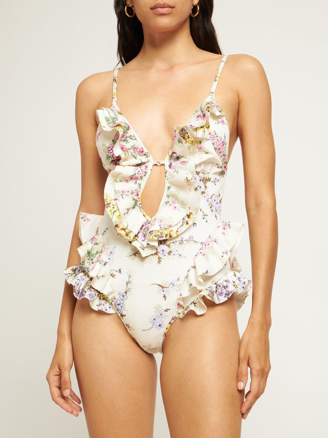 Zimmermann - Goldie Waterfall One Piece > zimm-shop.com/goldie