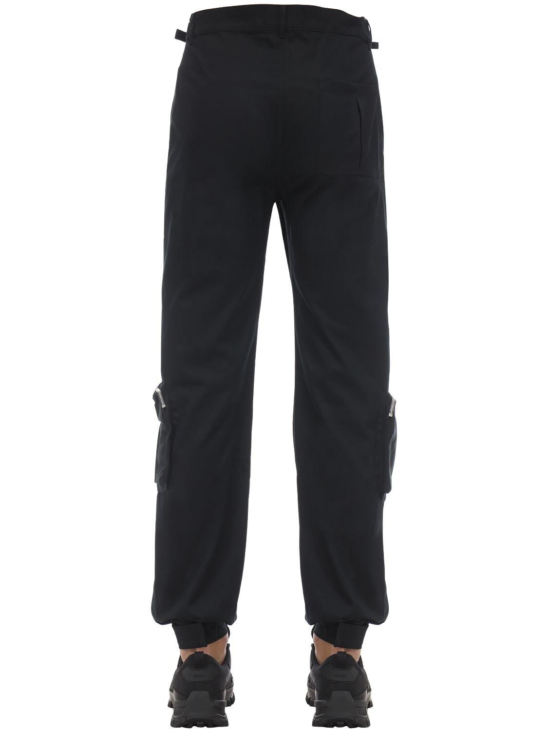 Represent Cotton Cargo Pants in Black for Men Lyst