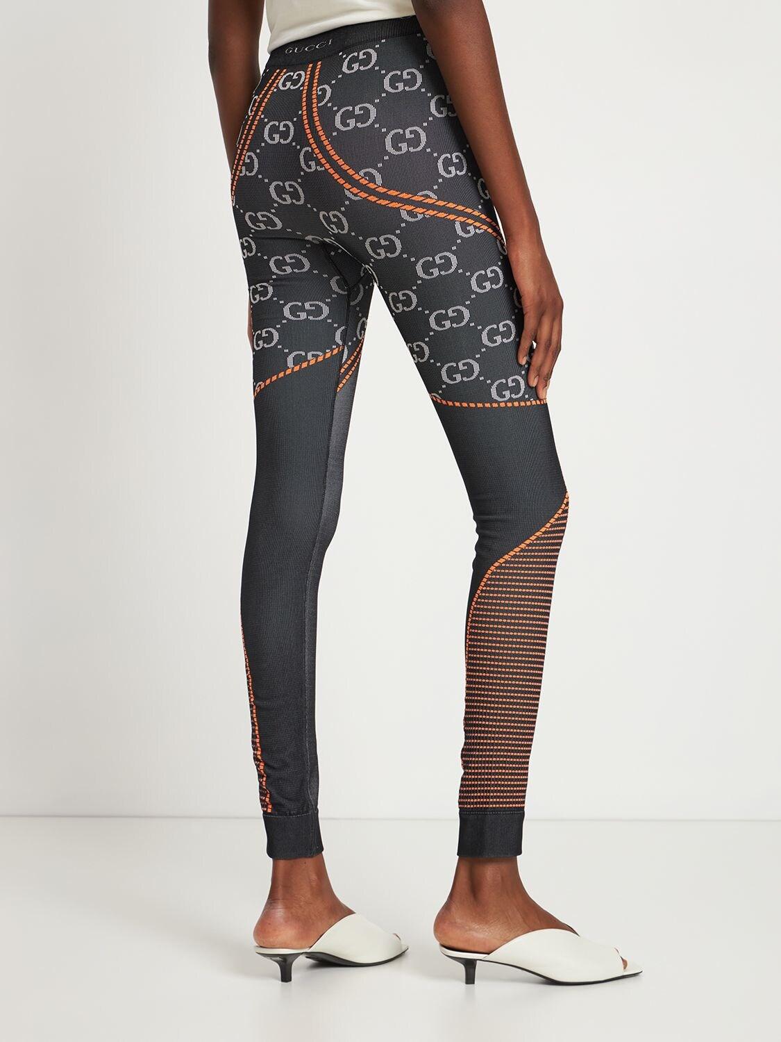 Women's Clothing  Gucci quilted Leggings with monogram