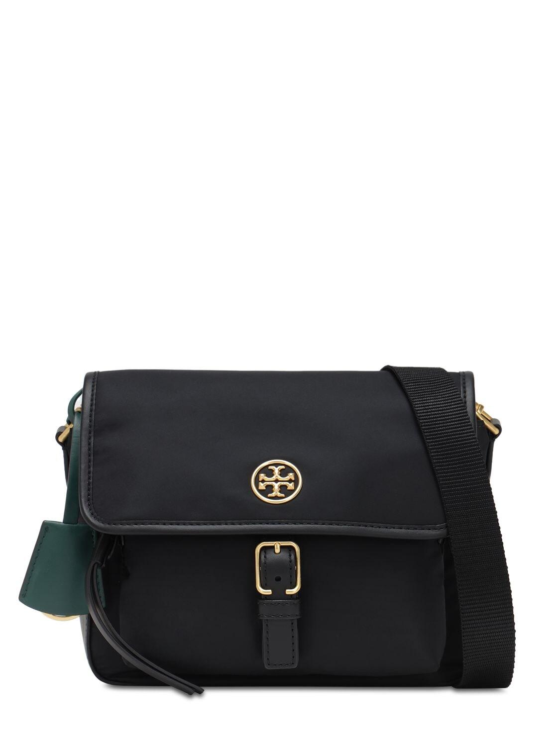 Tory Burch Synthetic Piper Nylon Crossbody Bag in Black Lyst