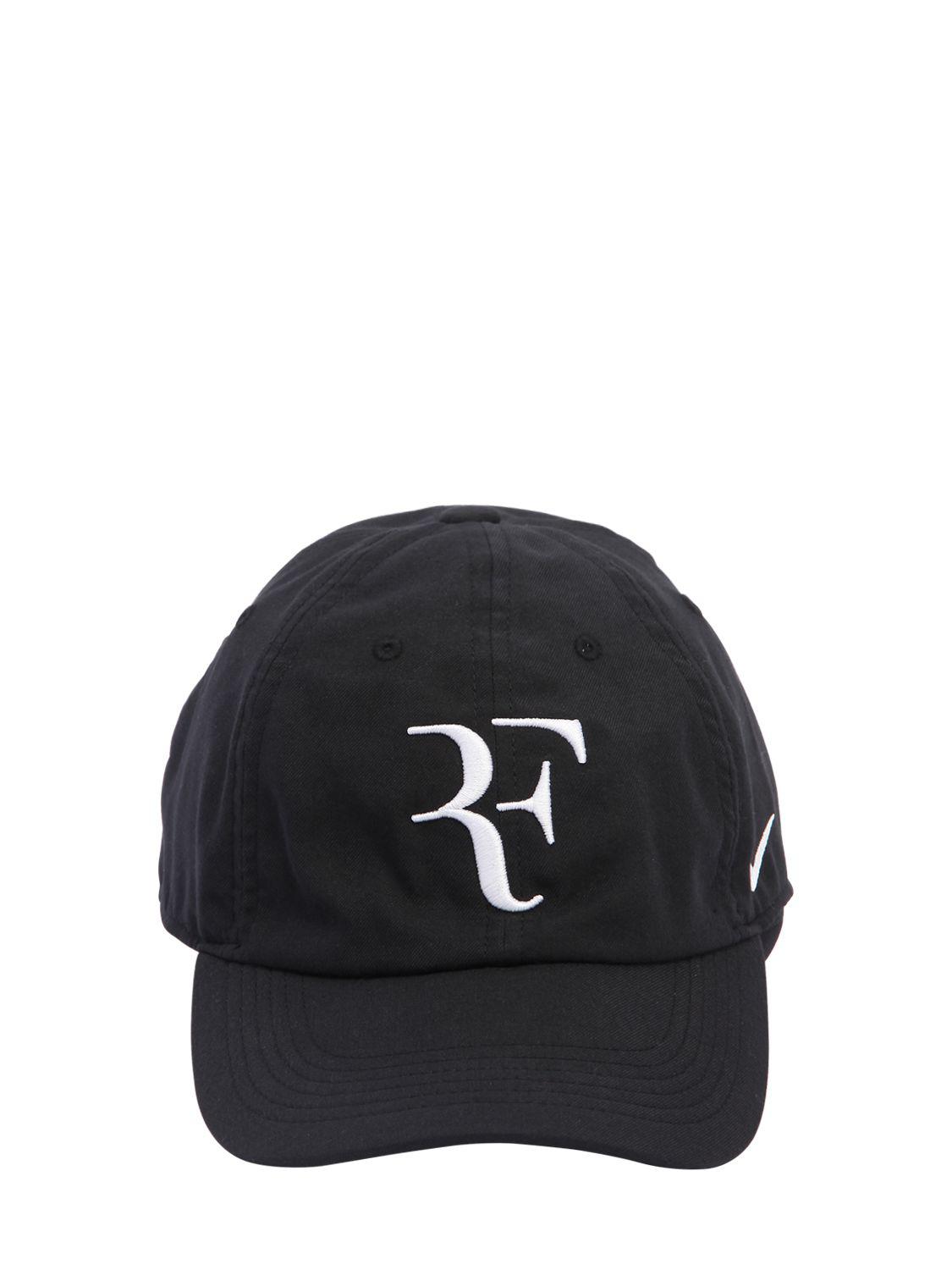 Nike Roger Federer Aerobill Heritage86 Hat in Black | Lyst