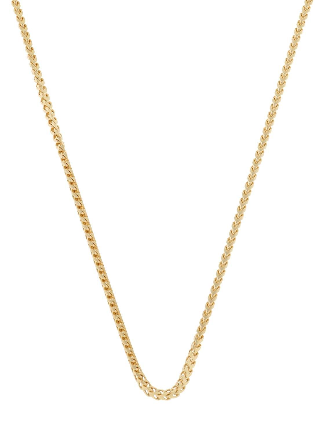 Marco Dal Maso Satin 52cm Chain Necklace In Gold Metallic For Men Lyst Marco Dal Maso Satin 52cm Chain Necklace In Gold Metallic For Men Lyst