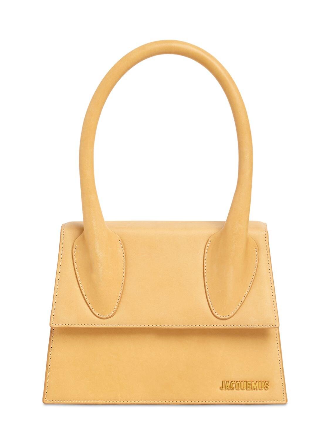 Jacquemus Le Grand Chiquito Suede Bag in Light Brown (Brown) - Lyst