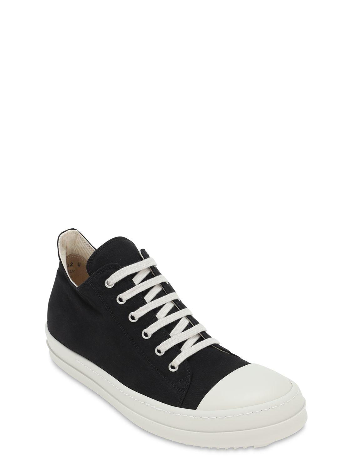 rick owens low top sneakers