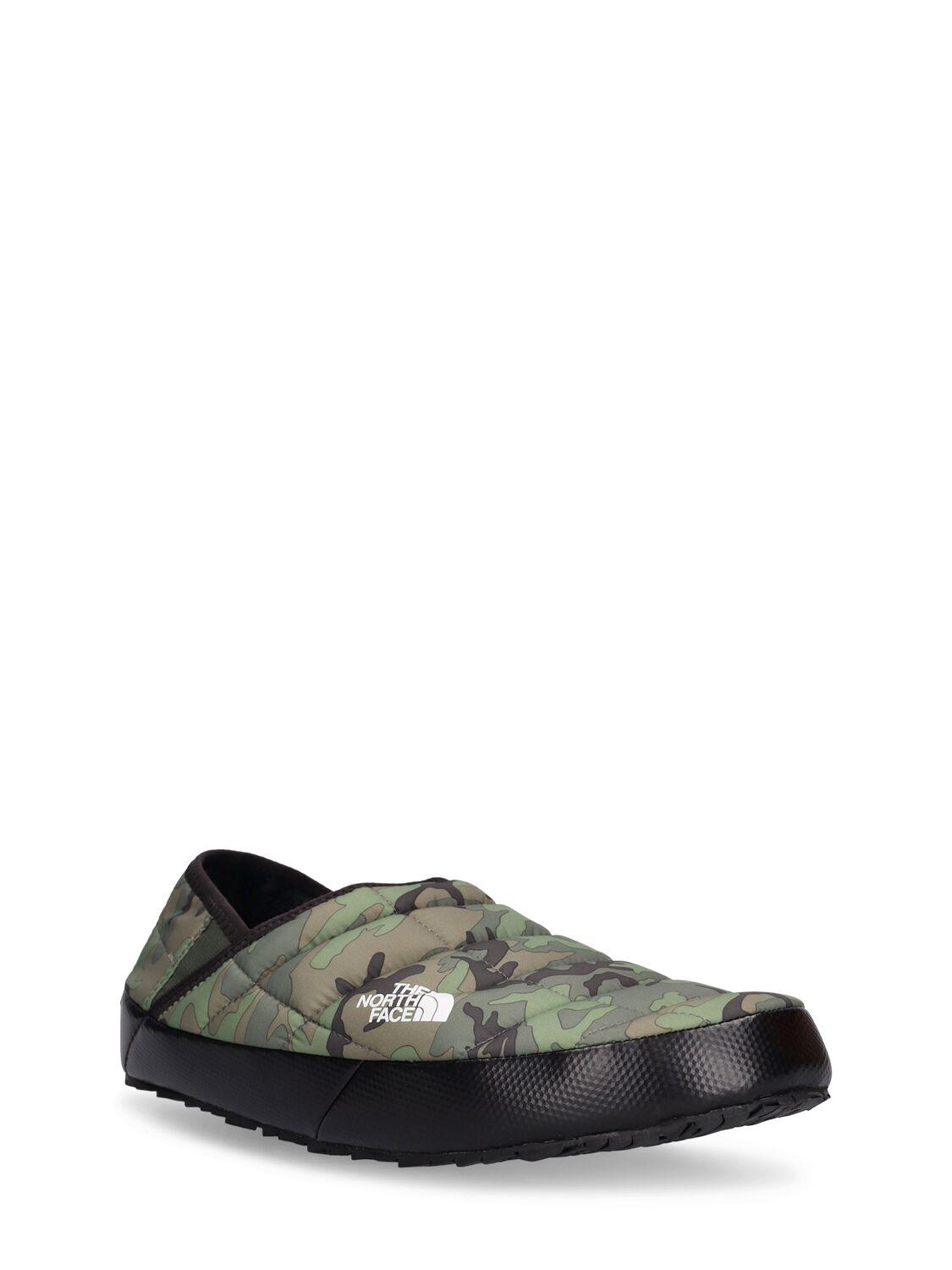 North face camo slippers sale