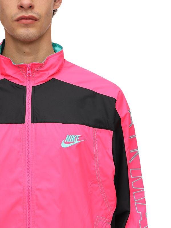 Nike Synthetic Atmos Vintage Patchwork Track Jacket in Pink/Black (Pink)  for Men - Save 86% - Lyst