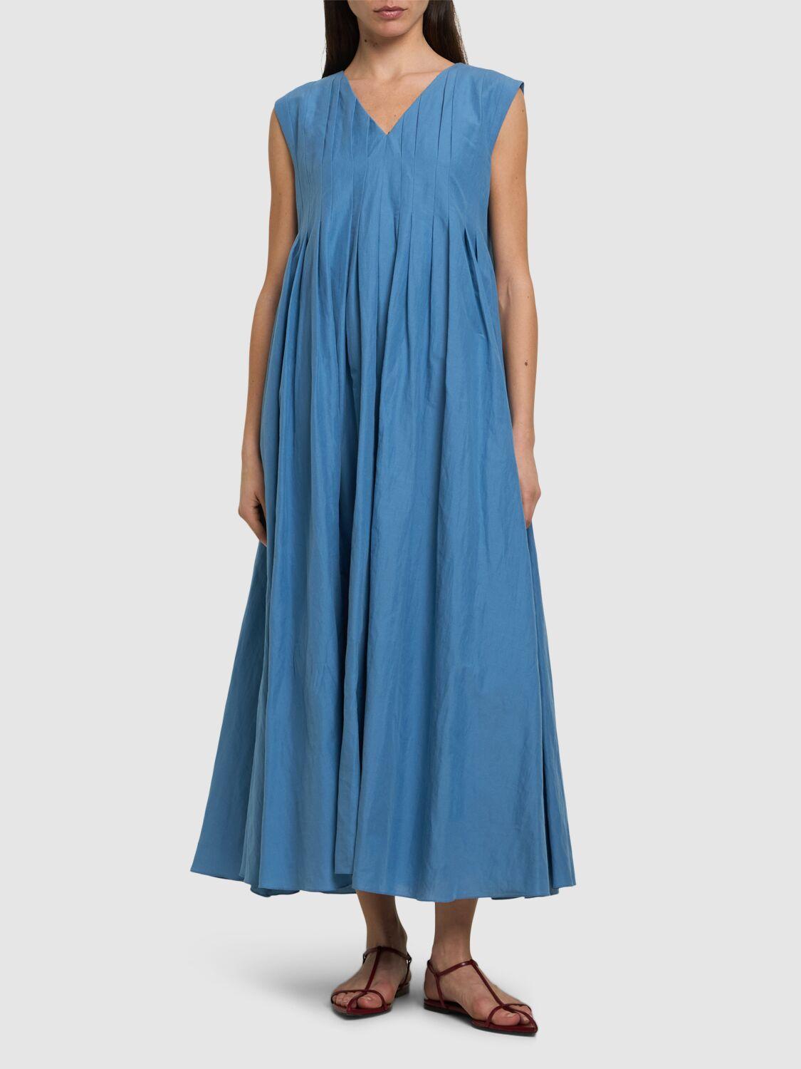 ★S Max Mara★Piega キャンバスロングドレス Piega キャンバスロングドレス - 'S Max Mara - レディース