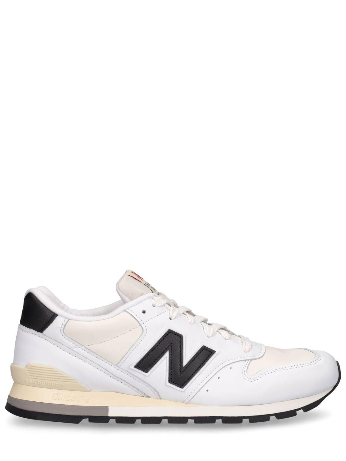 New Balance 996 Sneakers in White for Men | Lyst