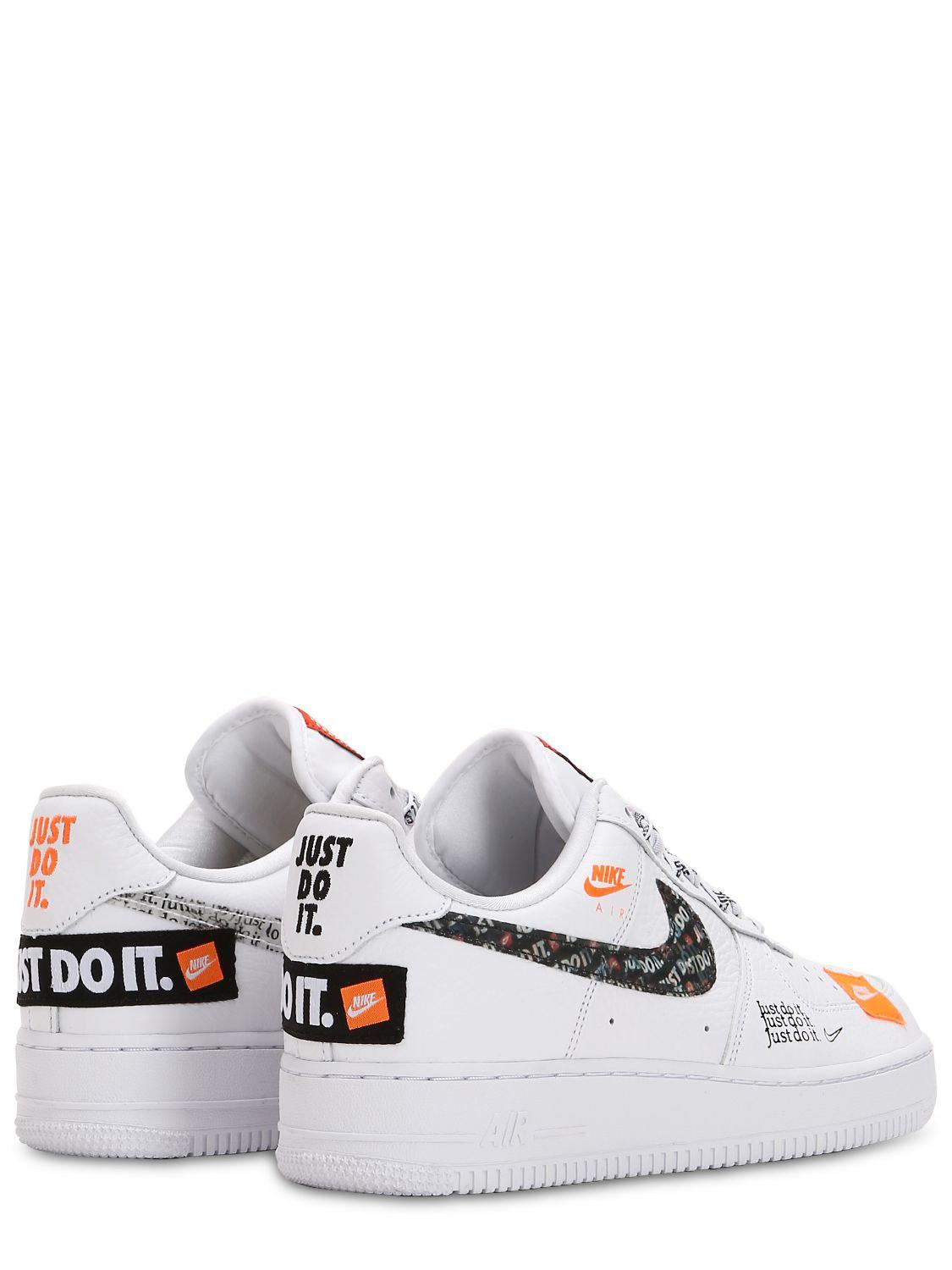 basket just do it air force 1