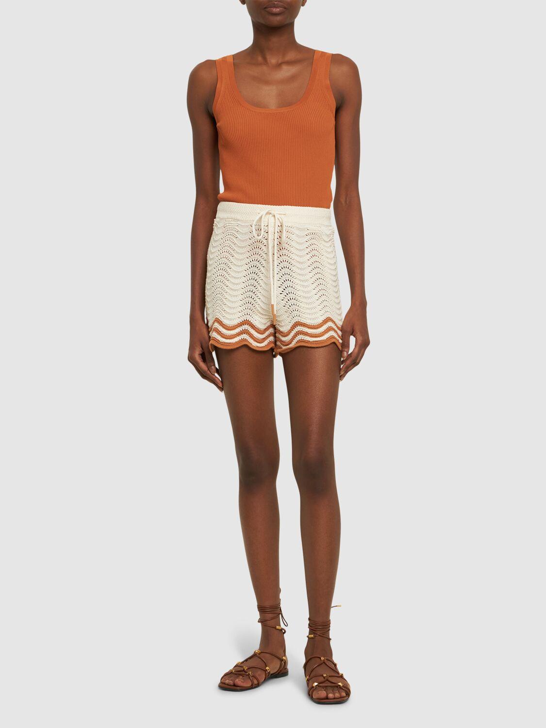 Zimmermann レディース ナチュラル Junie コットンニット