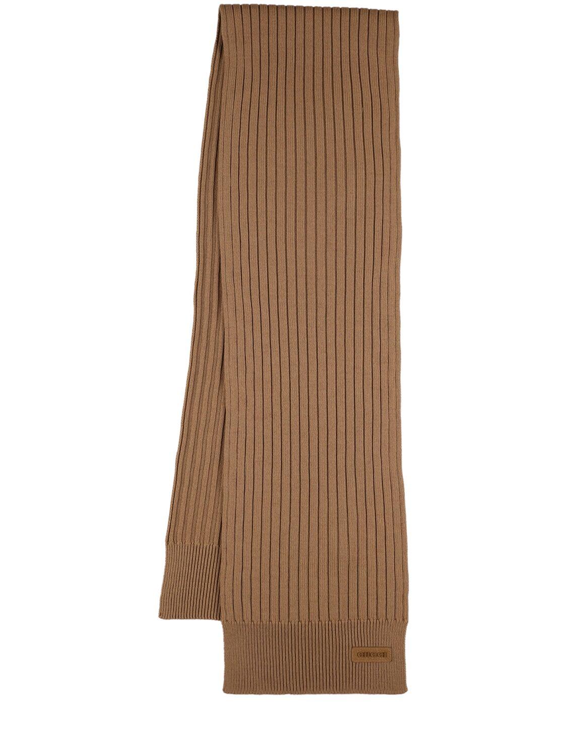 Jacquemus メンズ ブラック L'echarpe Rond Carré ウール Jacquemus メンズ ブラック L'echarpe Rond Carré ウール
